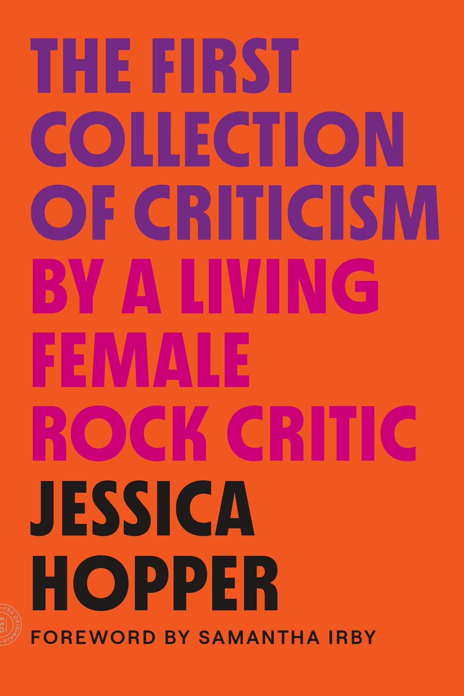 First Collection of Criticism by Female Rock Critic cover