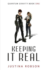 Keeping It Real by Justina Robson book cover
