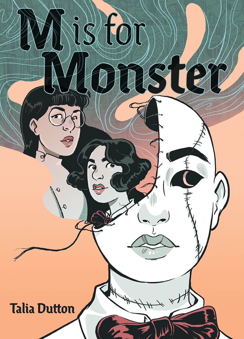 M is for Monster Comic Book Cover