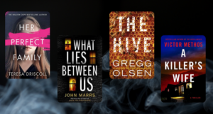 a collage of the covers listed against a smoky background