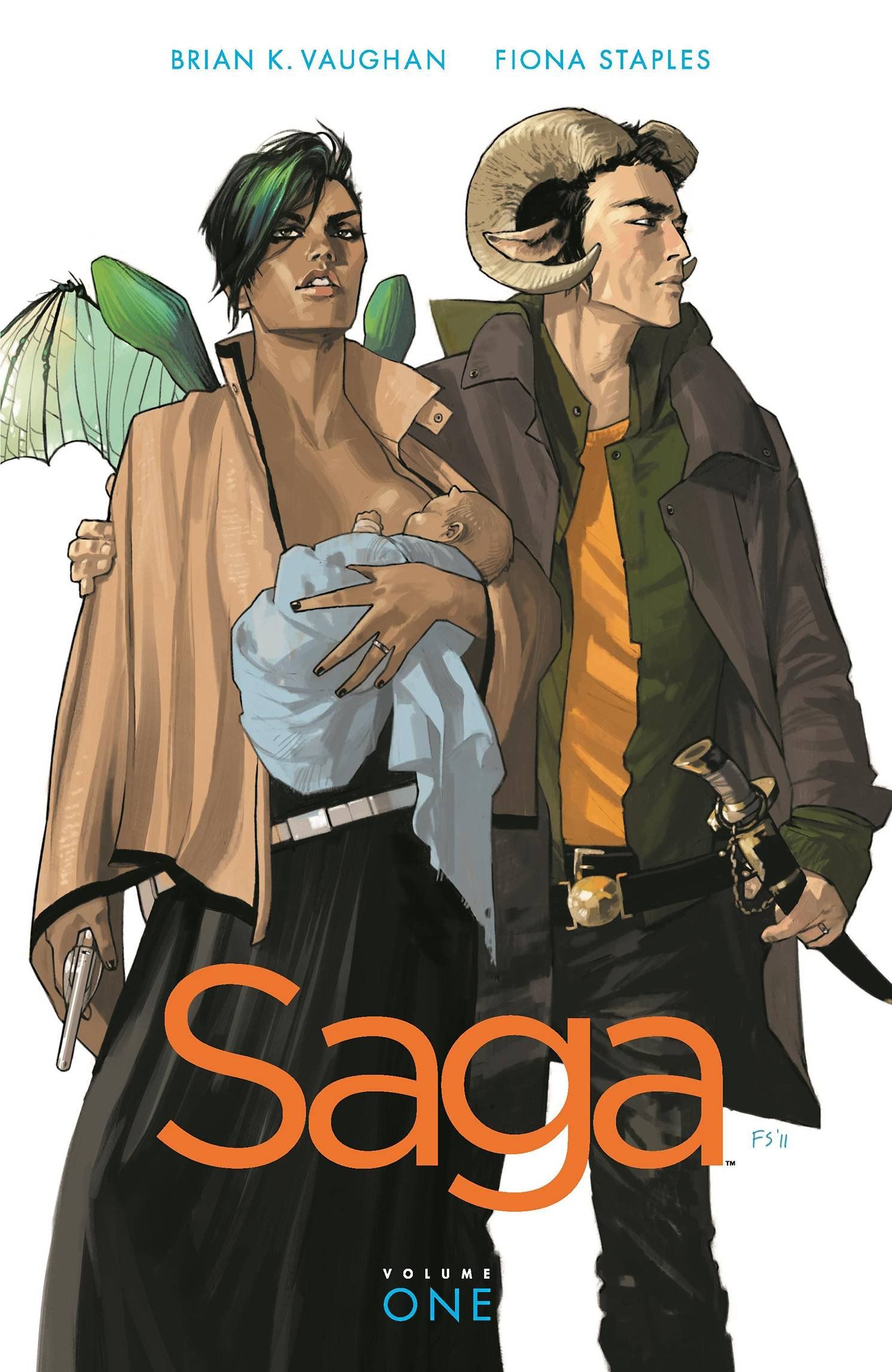 Saga Volume 1 Comic Book Cover