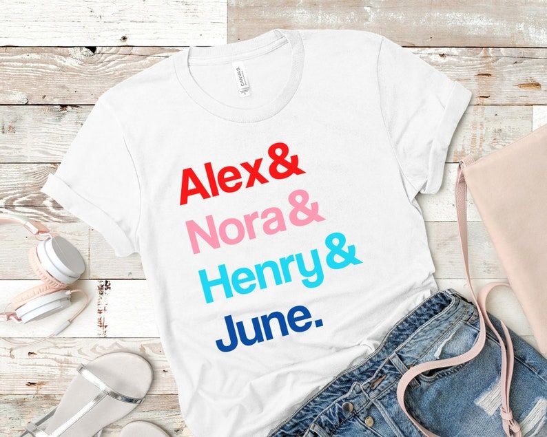 Alex & Nora & Henry & June T-shirt 