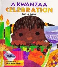 cover of "A Kwanzaa Celebration Pop-Up Book" by Nancy Williams, illustrated by Robert Sabuda