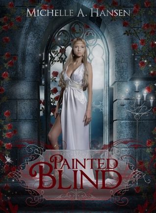 cover of painted blind by michelle hansen