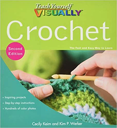 cover of teach yourself visually crochet