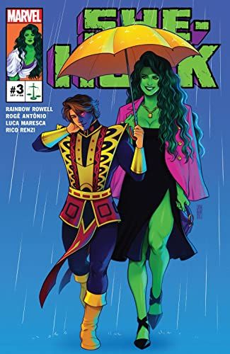 She-Hulk comic cover