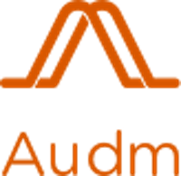 a graphic of the Audm logo