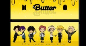 BTS butter bookmark