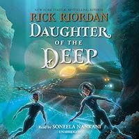 A graphic of the cover of he Deep by Rick Riordan