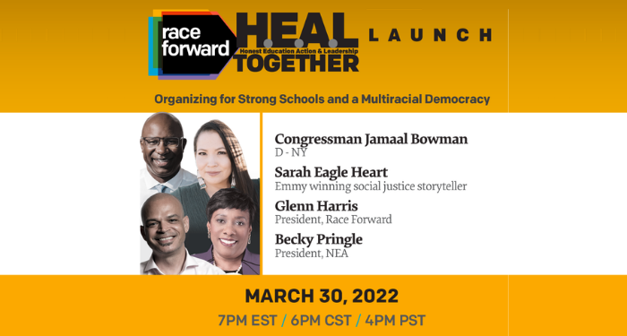 the graphic for HEAL together showing the guests