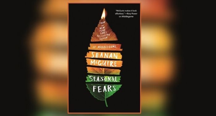 Book cover for SEASONAL FEARS by Seanan McGuire