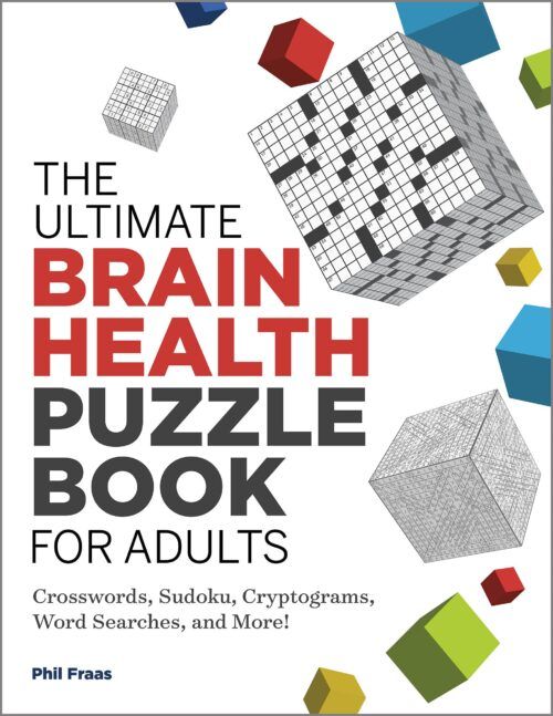 Brain Health Puzzle Book Cover
