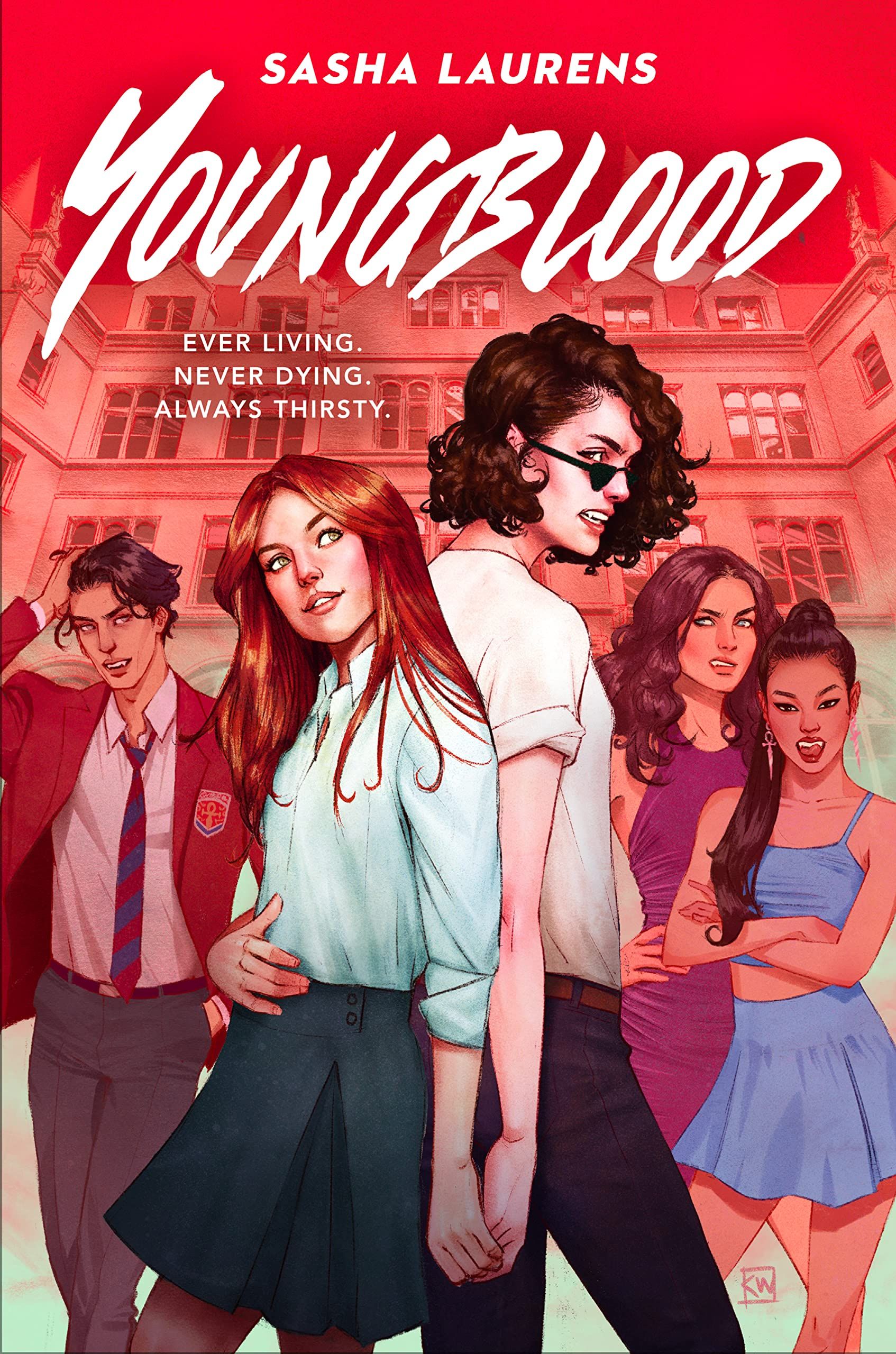 Cover image of "Youngblood" by Sasha Laurens.