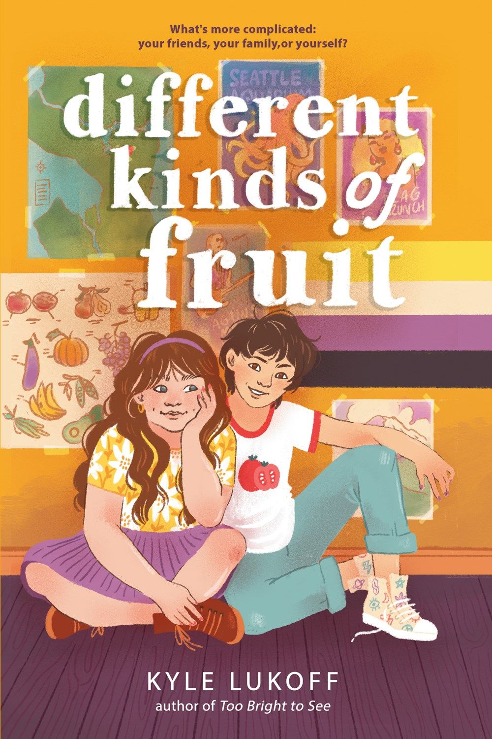 Cover of Different Kinds of Fruit by Lukoff