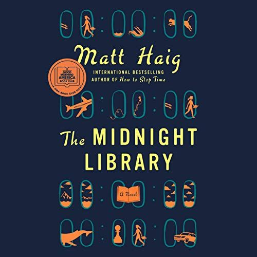 audiobook cover for The Midnight Library