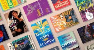 a collage of 15 covers of queer books set outside the US, UK, or Canada
