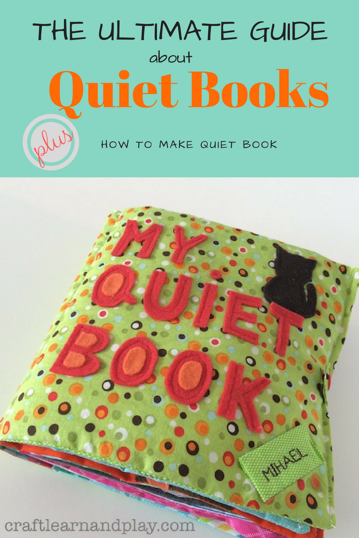 image of online guide to making busy books for toddlers