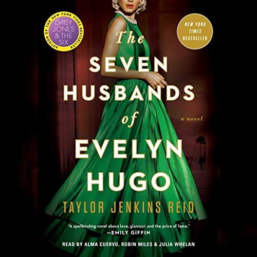 audiobook cover for The Seven husbands of Evelyn Hugo