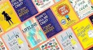 collage of teen mental health nonfiction