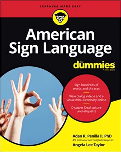 cover of American Sign Language For Dummies
