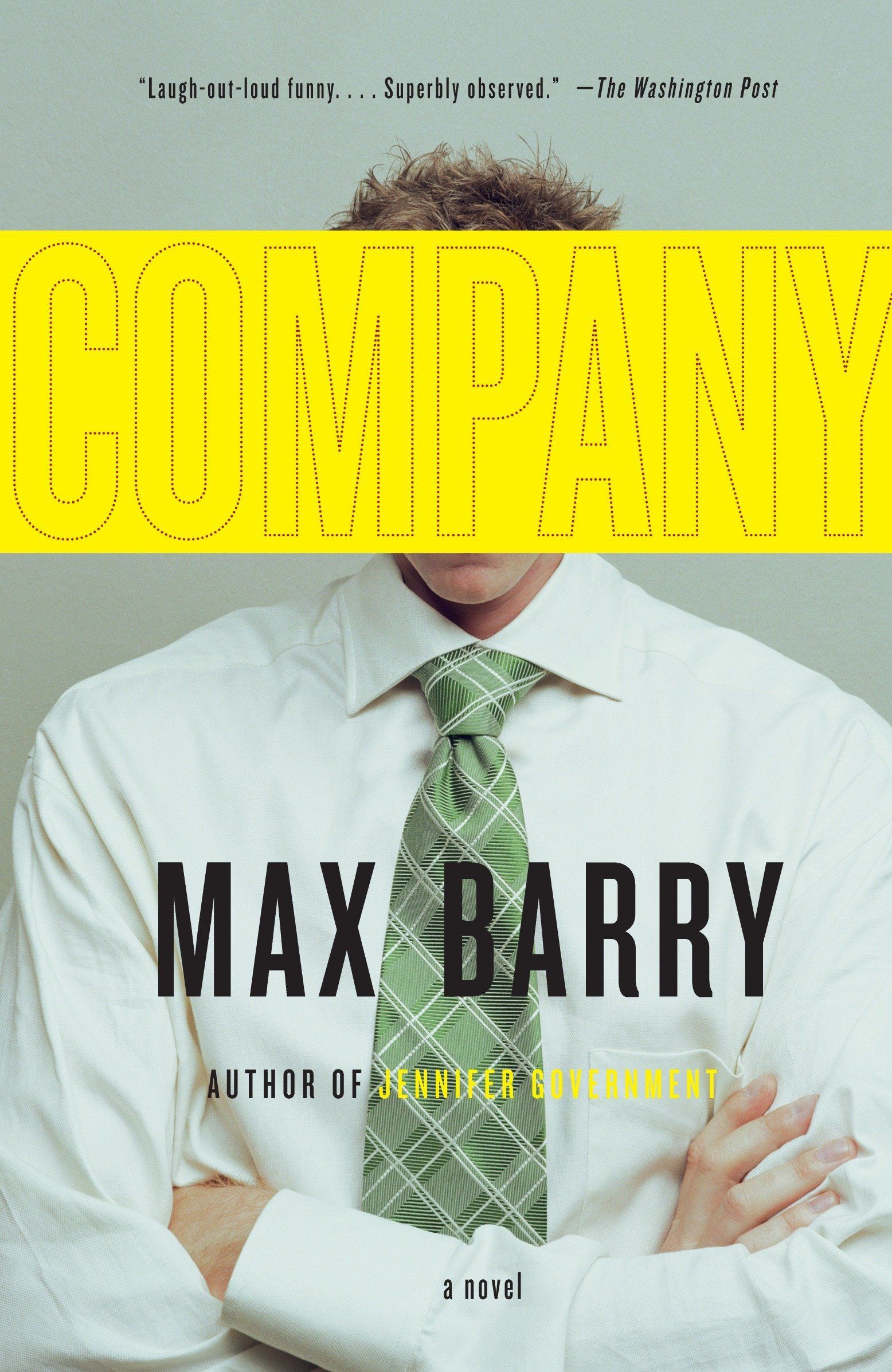 Company by Max Barry Book Cover