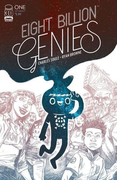 Eight Billion Genies Comic Book Cover