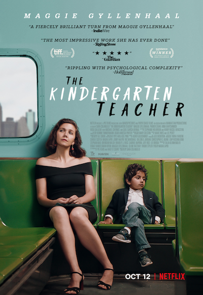 movie poster of The Kindergarten Teacher (2018)