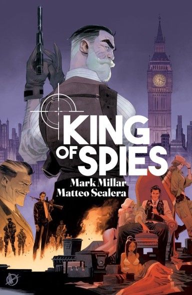 King of Spies Comic Book Cover