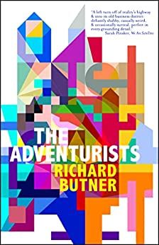 cover of the speculative short story collection the adventurists by richard butner