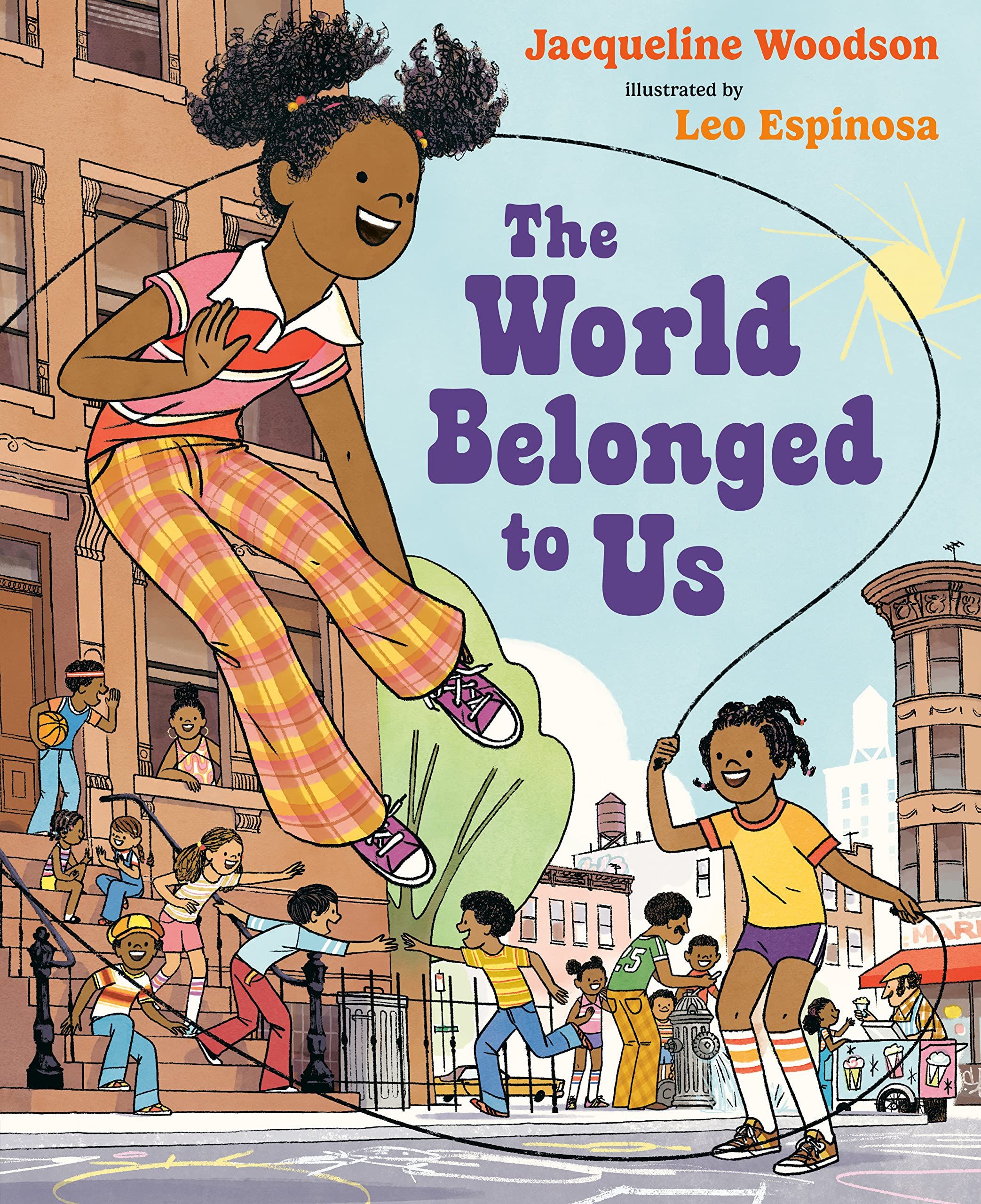 Cover of The World Belonged to Us by Woodson