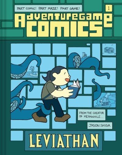 Adventuregame Comics Leviathan Book Cover