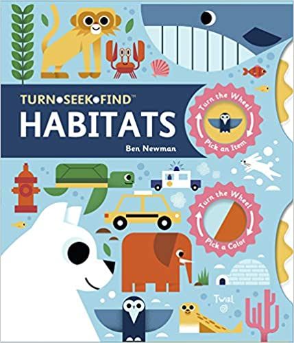 Cover of Turn Seek Find Habitats by Ben Newman