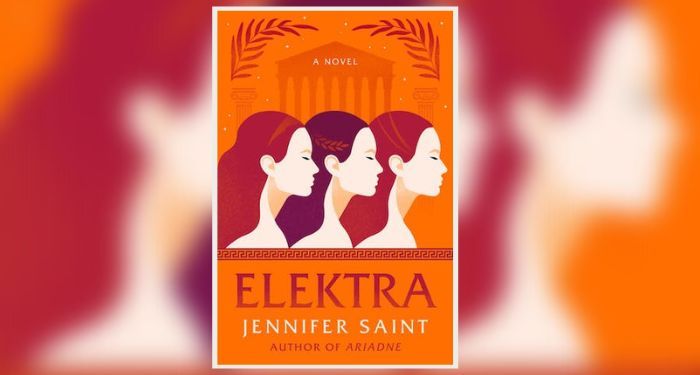 Book cover of Elektra by Jennifer Saint