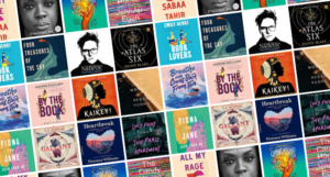 a collage of the covers of the audiobooks 2022 listed