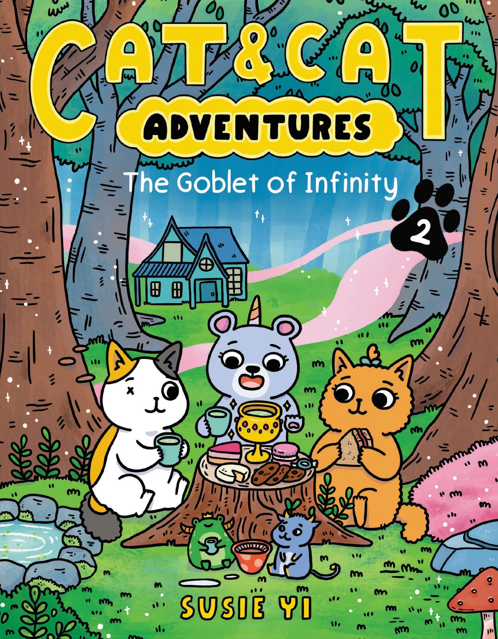 Cover of Cat & Cat Adventures: The Goblet of Infinity by Yi