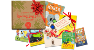 an example of the Reading Bug subscription box