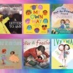 collage of kids books on friendship