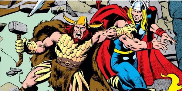 Image of Red from Thor #273 by Roy Thomas and John Buscema