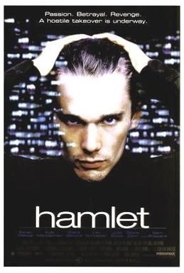Ethan Hawke on Hamlet 2000 movie poster