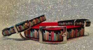 bookish dog collars