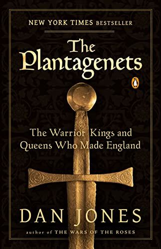 book cover of the plantagenets by dan jones