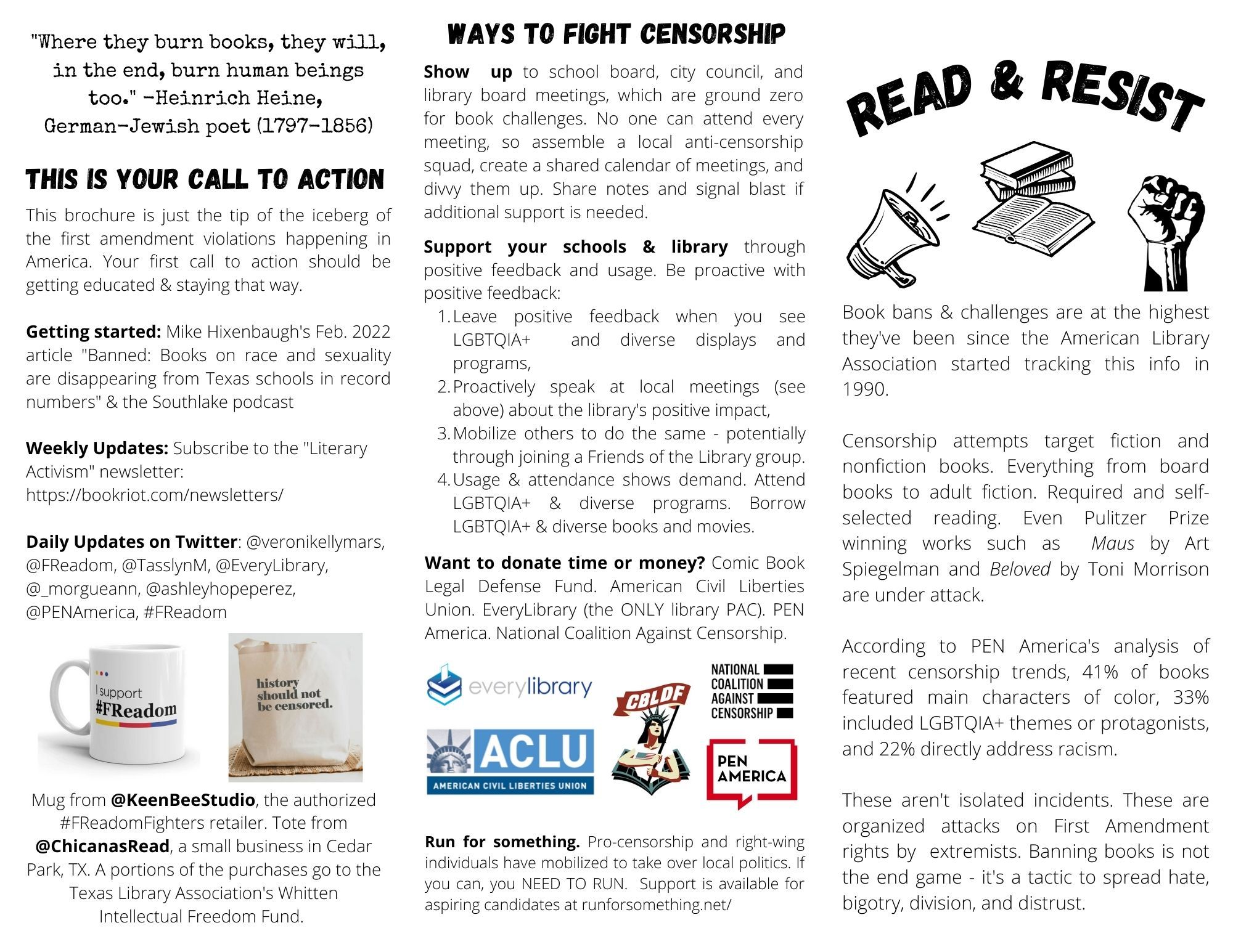 image from read and resist brochure.