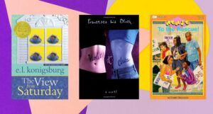 90s ya book cover collage