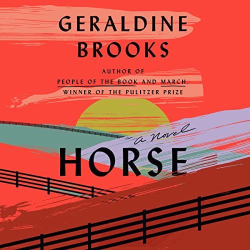 the audiobook cover of Horse