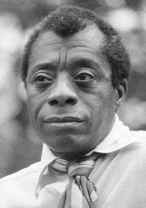 Photo of James Baldwin's face