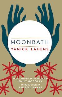 A graphic of the cover of Moonbath by Yanick Lahens