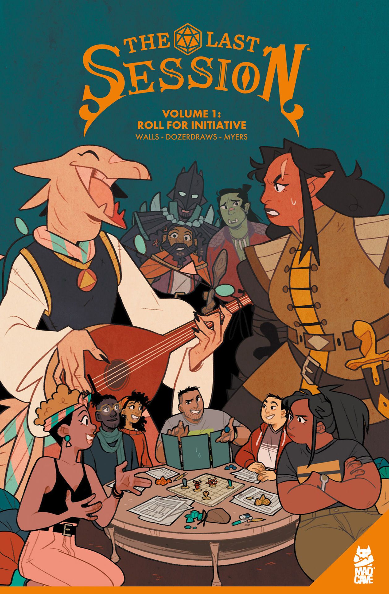 the cover of The Last Session Vol. 1: Roll for Initiative