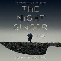 A graphic of the cover of The Night Singer by Johanna Mo