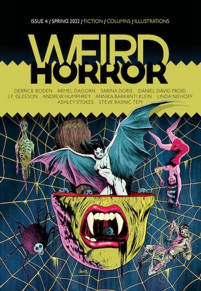 cover image of Weird Horror Spring 2022 issue