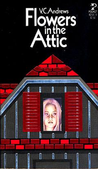 Flowers in the Attic by V.C. Andrews book cover